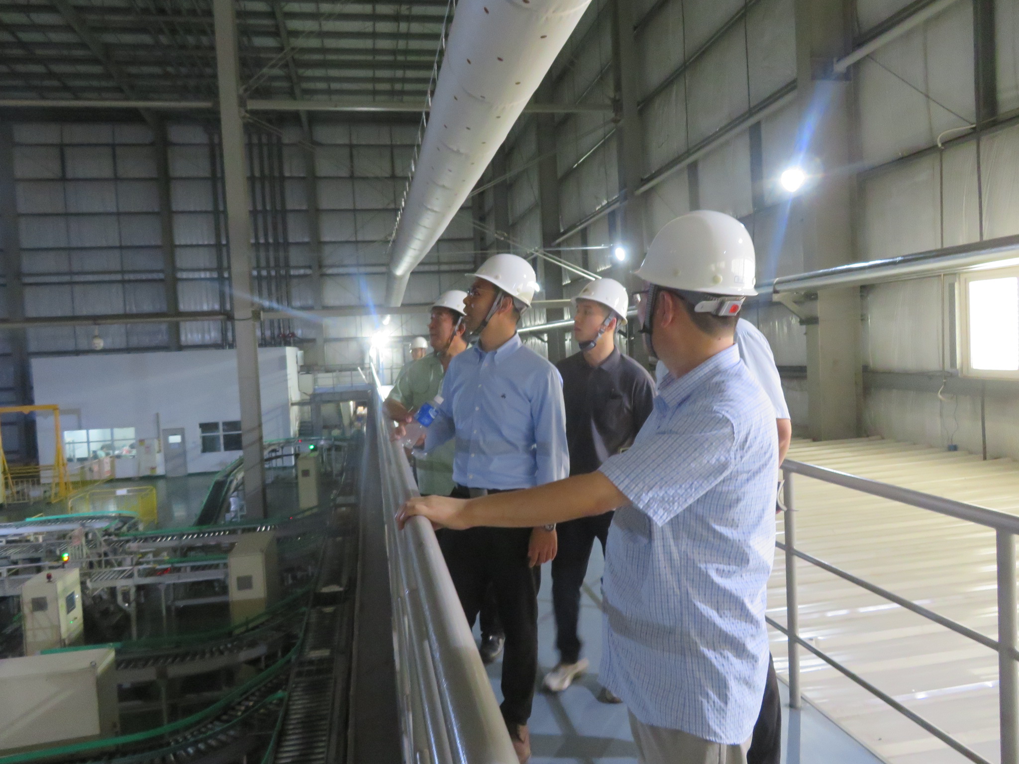 國藥集團安全環保與質量管理部主任孟慶鑫帶隊到中國大冢開展安全督導檢查